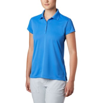 Columbia Ženske Polo Majice - PFG Innisfree Short Sleeve Plave | IDQS-83467